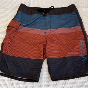 RVCA Board shorts , size 34